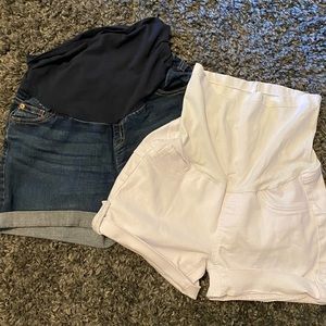 Maternity shorts
